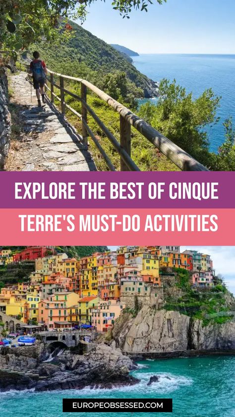 Cinque Terre Itinerary, Northern Italy Travel, Cinque Terra, Cinque Terre Italy, Italy Travel Guide, Secluded Beach, Perfect Itinerary, Going Places, Scenic Beauty