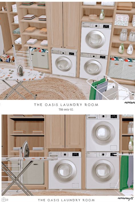 The Sims 4 CC's Cream modern laundry room. Custom Content was used. Download The Sims Resource. Download @thesimsresource  . #TS4 #growingtogether #sims4infants #sims4infant #CC #sims4cc #ccfinds #ts4cc #ts4lots #tsr #TheSimsResource #sims4 #thesims4 @Moniamay72  #architecture #thesims4builds #TSR #cc Download link : https://www.thesimsresource.com/downloads/1705245 The Sims 4 Laundry Room, Sims 4 Laundry Cc Base Game, Sims 4 Cc Furniture Laundry Room, Sims4 Laundry Room, Sims 4 Cc Laundry Room Patreon, Sims 4 Houses 40x30, Sims 4 Welcome Mat Cc, Ts4 Cc House Download, Sims 4 Cc Furniture Laundry