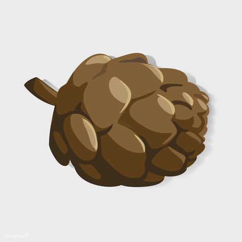 Pine Cone Graphic Illustration Vector | free image by rawpixel.com Icon Images, Cone Design, 2d Game Art, Pine Cone, Illustration Vector, Types Of Art, Christmas 2024, Free Image, Pine Cones