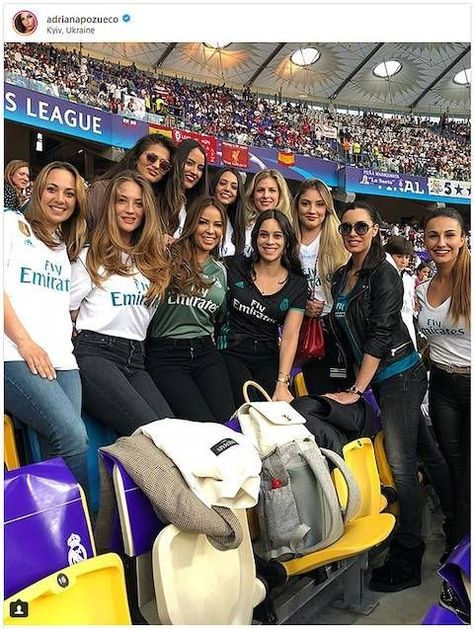 #Girls love Football #fans #football #Supporter Cute Couples Football, Madrid Aesthetic, Madrid Girl, Players Wives, Modric Real Madrid, Theo Hernandez, Ucl Final, Real Madrid Shirt, Footballers Wives