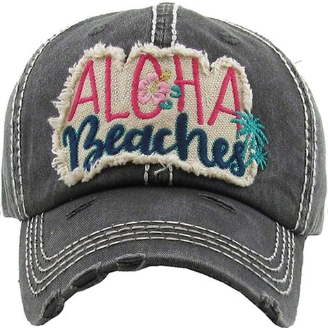 Aloha Beaches Women's Vintage Cotton Baseball Hat *** Check out this great product. (This is an affiliate link) Vintage Baseball Hat, Vintage Baseball Hats, Vintage Style Hat, Aloha Beaches, Black Baseball Cap, Womens Baseball Cap, Vintage Baseball, Beach Hat, Cool Hats