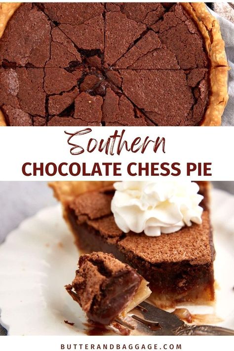 Uncover the best Chocolate Chess Pie recipe, a delightful southern tradition. It's easy to make and promises a taste of old-fashioned, chocolatey goodness. Chocolate Chess Pie Recipe Easy, Southern Chocolate Chess Pie, Chocolate Chess Pie Recipe, Buttery Flaky Pie Crust, Lemon Chess Pie, Chess Pie Recipe, Chocolate Chess Pie, Southern Recipes Desserts, Chess Pie