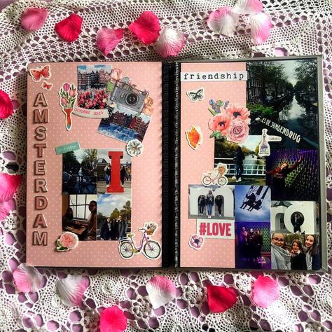 Diy Album Photo, Best Friend Book, Boyfriend Scrapbook, Couple Scrapbook, Scrapbook Planning, Friend Scrapbook, Anniversary Scrapbook, Album Photo Scrapbooking, Diy Photo Book