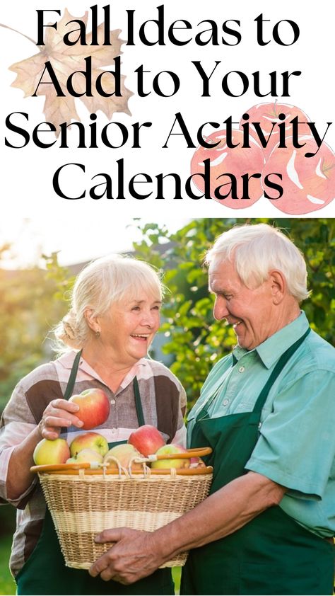 Need some Fall themes and ideas for your fall activity calendars? Here are a few to try for the September, October and November months. Fall Assisted Living Activities, Fall Activities For Senior Citizens, Assisted Living Week Ideas For Residents, October Assisted Living Activities, Fall Activities For Nursing Home Residents, Senior Citizens Activities, November Senior Activities, October Senior Activities, Activities For Seniors In October