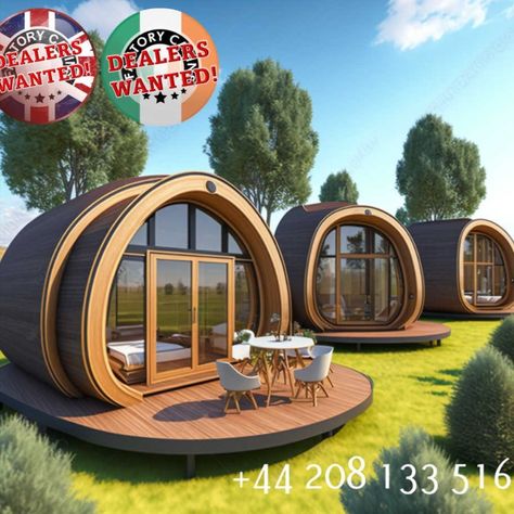 #glampingpods #campingpods #uniquepods #factorycabins Eco Pods Cabin, Glamping Pods Design, Pods Architecture, Cabin Weekend Ideas, Pods Design, Glamping House, Building A Wooden House, Unique Glamping, Camping Pods