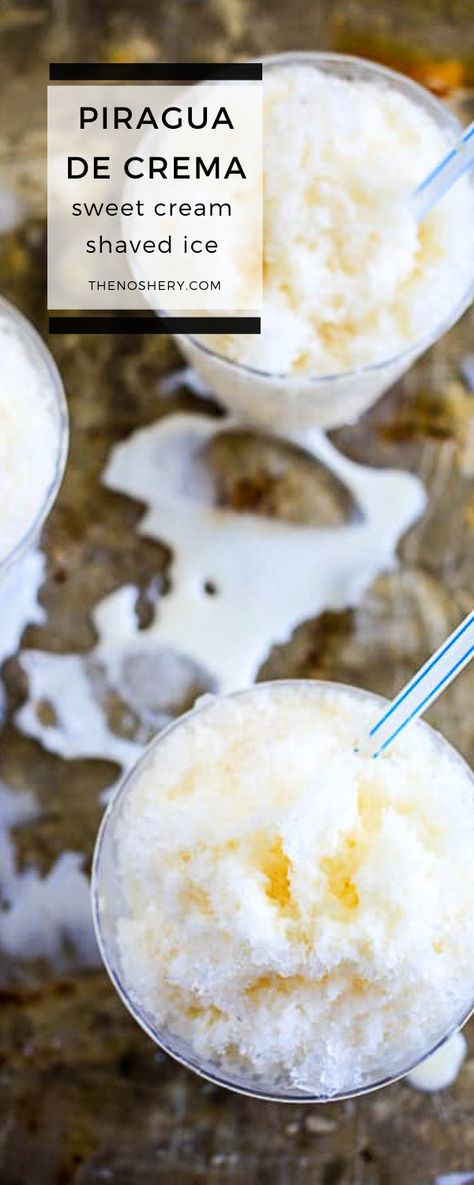 Raspados Recipe, Shave Ice Syrup Recipe, Shaved Ice Recipe, Snow Cones Recipes, Shaved Ice Syrup, Hawaiian Shaved Ice, Icee Recipe, Flavored Ice, Ice Milk