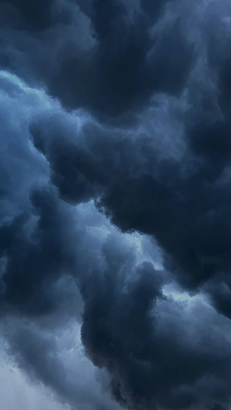 #clouds #sky #blue #wallpaper #aesthetic #dark #storm #rain Storm Cloud Wallpaper, Storm Background Aesthetic, Dark Blue Storm Aesthetic, Storm Blue Aesthetic, Eyes In The Dark Aesthetic, Storm Sky Aesthetic, Storm Cloud Aesthetic, Blue Storm Aesthetic, Stormy Blue Aesthetic