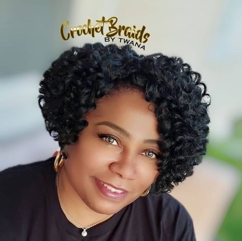 Short Crochet Braid Styles, Crochet Hairstyles For Black Women, Short Crochet Braids Hairstyles, Crochet Braids Styles, Sew In Bob Hairstyles, Short Curly Crochet Hair, Short Curly Weave, Crochet Hair Styles Freetress, Short Crochet Braids