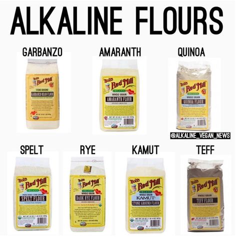 Follow @alkalineveganshop ⭐️ Garbanzo Flour - Also called besan or gram flour, chickpea flour is naturally gluten free.  It's also high in… Alkaline Foods List, Dr Sebi Recipes Alkaline Diet, Alkaline Breakfast, Dr Sebi Alkaline, Dr Sebi Alkaline Food, Dr Sebi Recipes, Alkaline Vegan, Alkaline Diet Recipes, Inflammation Diet