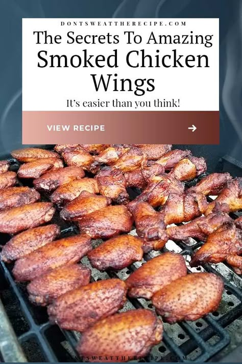 Chicken Wing Smoker Recipes, Smoked Wings Recipe Electric Smoker, Bbq Smoker Recipes Chicken, Grill And Smoker Recipes, Smoked Frozen Chicken Wings, Trager Smoked Chicken Wings, Smoked Bbq Chicken Wings, Pellet Smoker Wings, Treager Recipes Chicken Wings