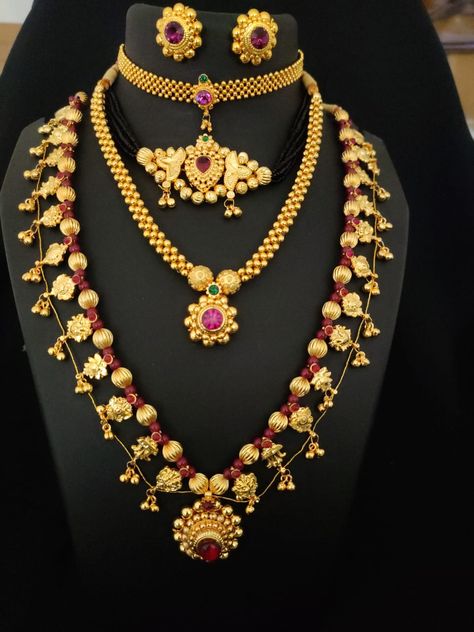 Maharashtrian Traditional Jewellery, Maharashtrian Gold Jewellery, Traditional Jewelry Maharashtrian, Marathi Jewellery Traditional, Maharashtrian Bride Jewellery, Mahanati Jewellery, Maharashtrian Jewellery Traditional, Maharashtra Jewellery, Kolhapuri Jewellery