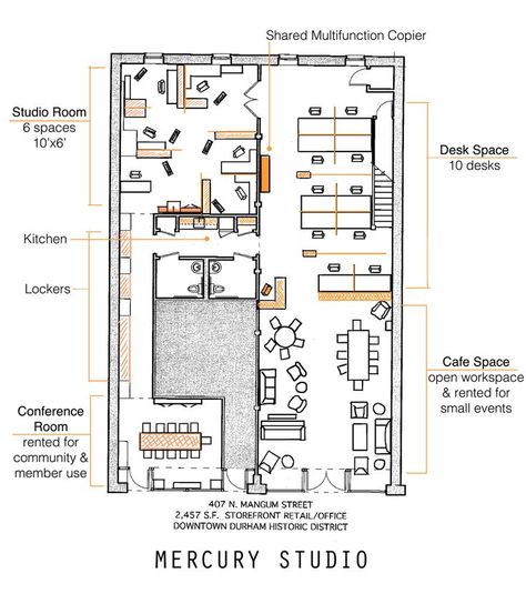 Co Working Space Interior Design, Small Co Working Space, Co Working Space Plan, Coworking Space Plan, Design Coworking Space, Office Space Business, Coworking Office Design, Community Space Design, Coworking Design