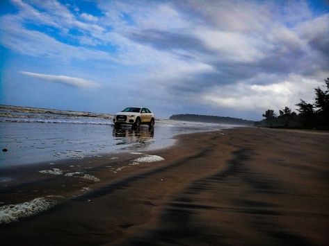 Muzhappilangad Drive-in Beach is a beach on the Malabar Coast in the state of Kerala in southwestern India. Kerala India, Nature Plants, Drive In, Kerala, Planting Flowers, India, Water, Nature