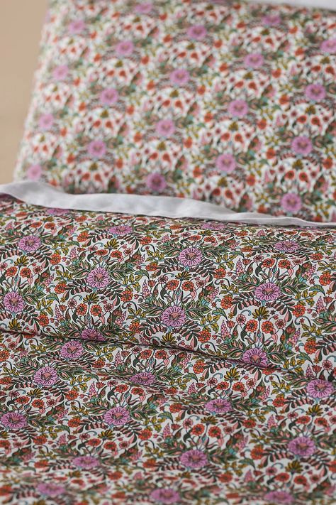 Miriam Organic Cotton Duvet Cover | Anthropologie Percale Duvet Cover, Top Beds, Perfect Bedding, Outdoor Gifts, Organic Cotton Duvet Cover, How To Clean Iron, Duvet Bedding, Cotton Duvet Cover, Cotton Duvet