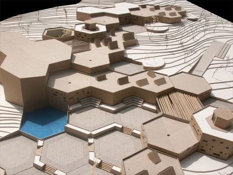 yes yes Hexagon Architecture, Hexagonal Architecture, Hexagon House, Architecture Concept Model, Concept Model, Arch Model, Architectural Model, Architecture Models, Architecture Concept Drawings