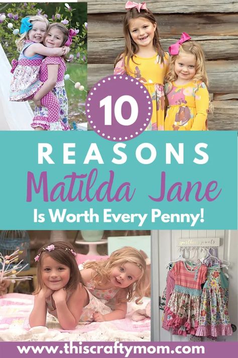 Is Matilda Jane worth it? 10 reasons it is! - This Crafty Mom Free Preschool Lesson Plans, Svgs Free, Diy Silhouette, Crafty Mom, Matilda Jane Clothing, Free Svgs, Parenting Techniques, Silhouette Tutorials, Preschool Lesson Plans