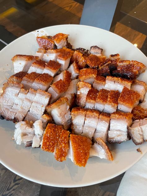 This crispy roast pork belly is one of the best dishes to make at a gathering. Full recipe with methods to get the perfect crispy skin here! Pork Belly Oven, Crispy Roast Pork, Mcdonalds Apple Pie, Roast Pork Belly, Roast Dinners, Dishes To Make, Pork Roast Recipes, Painting Halloween, Crispy Pork Belly