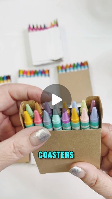 Cup Coasters Diy Ideas, Air Dry Clay Coasters Diy, Diy Clay Coasters, Clay Coasters Diy, Air Dry Clay Coasters, Crayola Air Dry Clay, Monthly Crafts, How To Make Coasters, Cup Coaster