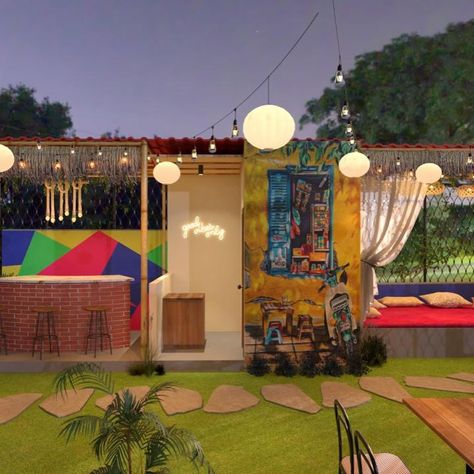 Elevate your urban cafe experience with Decozy! 🌿✨ From open-air lounges to eco-friendly designs, let’s build and thrive sustainably. We Understand The Your Project Design Requirements and Its Uniqueness. Call at +91 93308 19588 for more details... . . . . . #UrbanCafe #EcoFriendly #restaurant #architecture #planning #creative #restaurantdesign #cafe #interiordesign #furniture #creativity #kolkata #foodie #restaurantownner #business #project #layout #design #decozy #kolkatafirm Open Air Cafe Design, Project Layout Design, Open Air Cafe, Urban Cafe, Project Layout, Cafe Lighting, Air Lounge, Restaurant Architecture, Cafe Lights