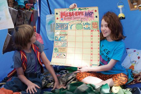 Allie wants a shirt that says "I ATE A SHARK" like Judy Moody. (Lara has it covered I think) LOVE IT!  She will be so excited! Bucket List Movie, Ramona And Beezus, Judy Moody, Movie Night Theme, Ultimate Summer Bucket List, Daycare Classroom, Summer Energy, Nostalgia Core, Summer Movie