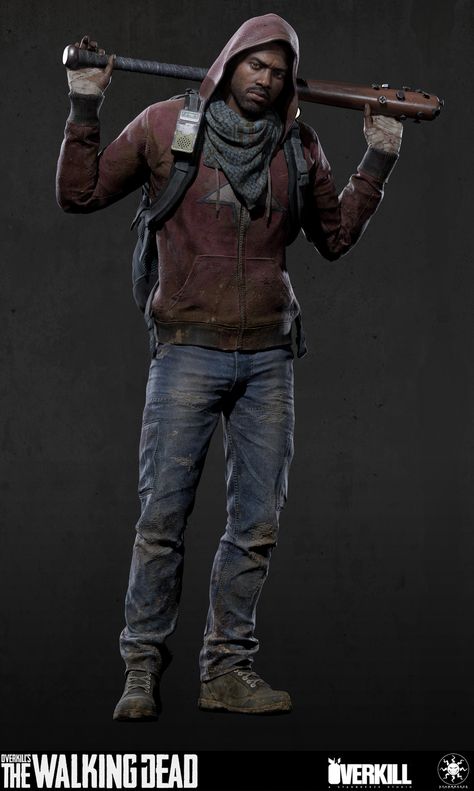 ArtStation - Overkill Walking Dead Aiden, Hugo Morais Zombie Survivor, Zombie Apocalypse Outfit, Apocalypse Survivor, Arte Zombie, Apocalypse Character, Walking Dead Art, Post Apocalyptic Art, Apocalypse Art, Zombie Walk