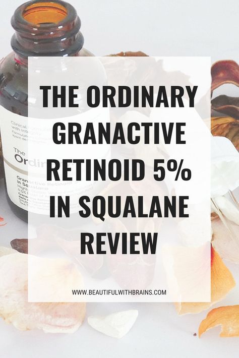 The Ordinary Granactive Retinoid 5% In Squalane: is it better than #retinol ? Click on the pin to read the review. #skincare https://www.beautifulwithbrains.com/the-ordinary-granactive-retinoid-5-in-squalane-review/ Ordinary Granactive Retinoid, Skin Peeling On Face, Granactive Retinoid, Oil For Skin Care, Combination Skin Face Wash, Beauty Diy Skincare, Ordinary Skincare, Natural Anti Aging Skin Care, Natural Beauty Treatments