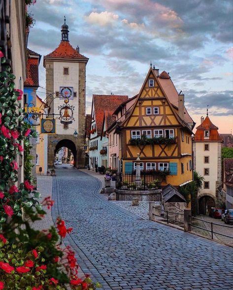 Rothenburg Germany, Rothenburg Ob Der Tauber, Visit Germany, Beaux Villages, Beautiful Places To Visit, Germany Travel, Pretty Places, Dream Destinations, Travel Aesthetic