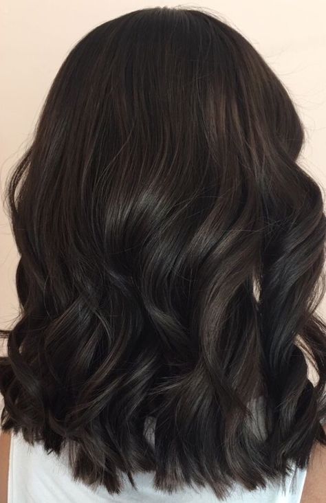 Human Hair Wig Styles, Hair Wig Styles, Styles Wigs, Long Photos, Black Hair Balayage, Dark Brunette Hair, Brown Hair Inspo, Chocolate Hair, Hair Color And Cut