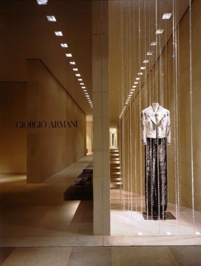 LUXURY Connoisseur //THE SHOP LOCATOR: Vintage store 1999. Giorgio Armani boutique by Cla... Armani Store, Claudio Silvestrin, Retail Facade, Vintage Stores, Milan Furniture, Shop Fronts, Boutique Interior, Store Interior, Vintage Store