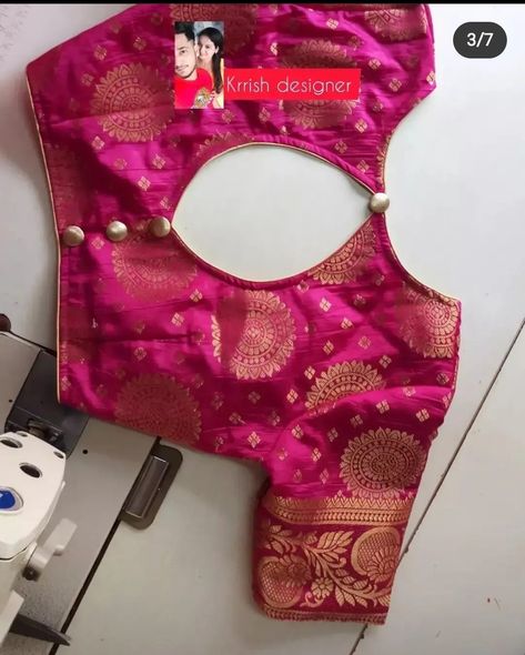 Katpadar Blouse Designs Latest, Kathpadar Blouse Designs Latest, Matka Blouse Back Design, Boat Neck Blouse Designs Latest For Silk Saree, Designer Blouse Designs Latest, Banaras Blouse Designs, Banaras Blouse Designs Latest, Border Saree Blouse Designs, Katpadar Saree Blouse Design