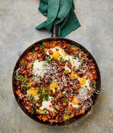 Vegetable fritters, chicken soup, roast vegetable, sausage and egg bake: Yotam Ottolenghi’s recipes for roast dinner leftovers | Food | The Guardian Leftover Roast Vegetable Recipes, Recipes For Roast, Vegetable Fritters, Veggie Fritters, Dinner Leftovers, Egg Bake, Sausage Bake, Dumplings For Soup, Making Mashed Potatoes