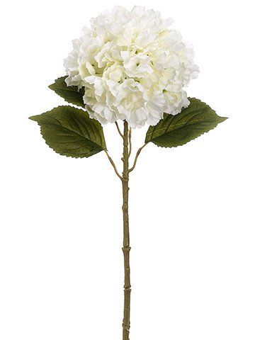 Ivory Hydrangea | DIY Wedding Centerpieces | Afloral.com Hydrangea Diy, Ivory Hydrangea, Fake House Plants, Ivory Wedding Flowers, Diy Wedding Centerpieces, Fake Hydrangeas, Wedding Reception Flowers, Faux Hydrangea, Silk Hydrangeas