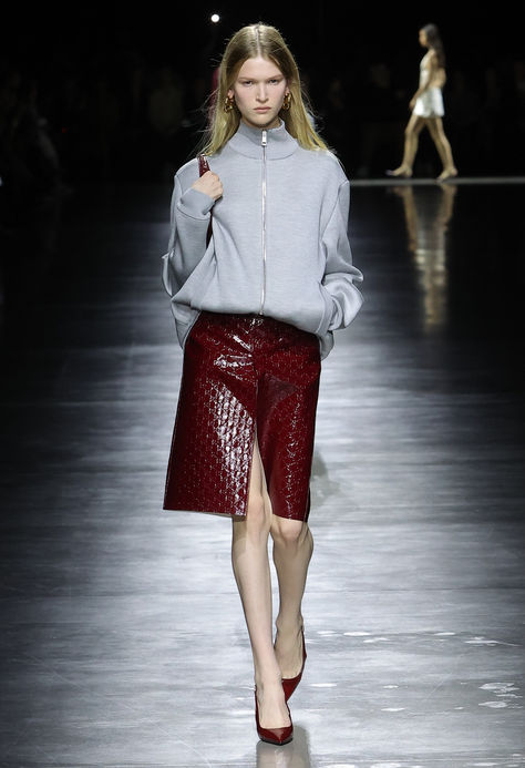 Gucci SS24 Gucci Ss24, Gucci Cherry, Pinterest Predicts, Red Skirt, Declaration Of Independence, Red Skirts, Fashion Music, Cherry Red, Pop Culture