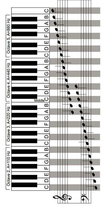 Keyboard Noten, Piano Songs Sheet Music, Music Theory Piano, Piano Songs For Beginners, Piano Sheet Music Letters, Piano Music Easy, Beginner Piano Music, Piano Chords Chart, Learn Music Theory