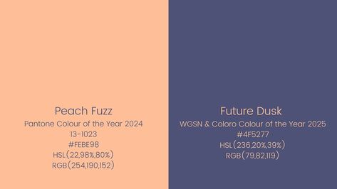 Pantone Colour of the Year announced: Unveiling the trending brand colours for 2024-2025 Pantone Trends 2025, 2025 Color Of The Year Pantone, Color Of The Year 2024-2025, 2025 Pantone Color Of The Year, Pantone 2025 Color Trends, Pantone Color Of The Year 2025, Future Dusk, Colour Pallettes, Pantone Trends