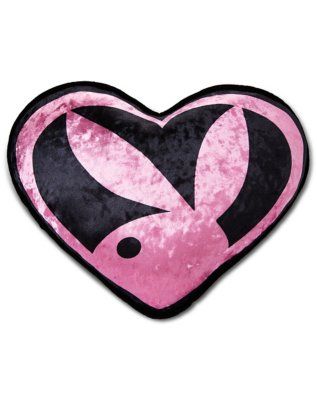 Elevate your bedroom with this adorable Pink and Black Playboy Heart Pillow. This comfy accessory will make a bold statement in any room! Officially licensed Exclusively at Spencer's Dimensions: 15" H x 18" W Material: Polyester, spandex Care: Spot clean Imported 2000s Room, Black Room Decor, Y2k Bedroom, Scene Room, Y2k Room, Fur Pillow, Grunge Room, Pillow Decor, Heart Pillow