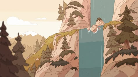 Hilda Landscape, Hilda Aesthetic, Hilda Cartoon, Hilda Netflix, Bg Design, Arte Inspo, Cartoon Background, Background Art, Animation Background