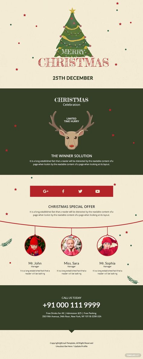 Free Holiday Christmas Newsletter Template #AD, , #SPONSORED, #Holiday, #Free, #Christmas, #Template, #Newsletter Christmas Newsletter Design, Christmas Newsletter Ideas, Christmas Website Design, Christmas Email Design, Christmas Post Design, Holiday Raffle, December Newsletter, Christmas Email, Mailing Design