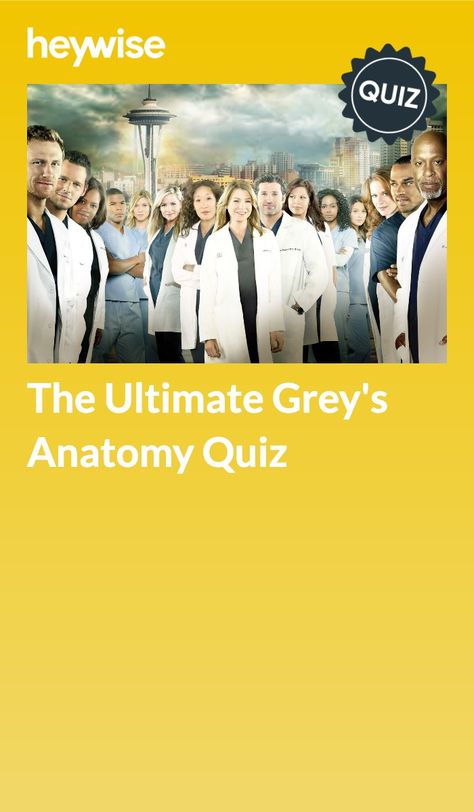 Grey's Anatomy Quiz, Alpha Dog, Your Spirit Animal, Med Student, Personality Quizzes, Animal Facts, Love Movie, Grey's Anatomy, Greys Anatomy