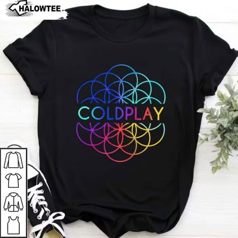 Coldplay World Tour, Coldplay T Shirt, Coldplay Tour, World Tour Shirt, Coldplay Concert, Pink Jumper, Tour Shirt, Coldplay, World Tour