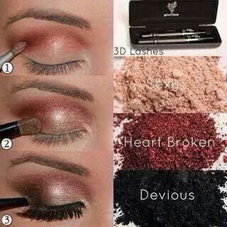 A how-to for beautiful eyes using all Younique! $10 for 1 eye pigment or $35 for 4, $29 for the 3D mascara. Get yours today at www.youniqueproducts.com/aodnia #beyounique #bebeautiful #lovelyeyes Younique Beauty, 3d Mascara, Eye Pigments, Younique Presenter, Fiber Lash Mascara, Fiber Mascara, Younique Makeup, 3d Lashes, Pigment Powder