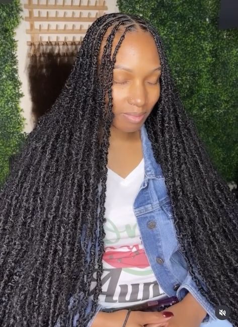 Indie Locs, Afro Braids, Soft Locs, Butterfly Locs, Cute Curly Hairstyles, Quick Braided Hairstyles, Box Braid, Birthday Board, Braid Hairstyles