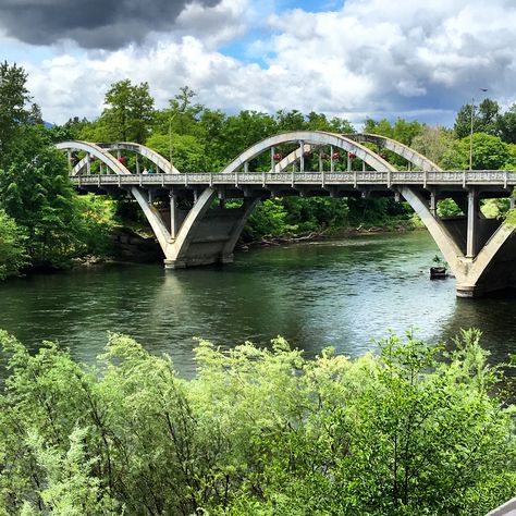 Grants Pass, Oregon Bridge over the Rogue River Bridge Of The Gods Oregon, Grants Pass Oregon, Medford Oregon, Stone Bridge Over River, Grants Pass, Pedestrian Bridge Over Highway, Cooper River Bridge, Oregon Life, New River Gorge Bridge