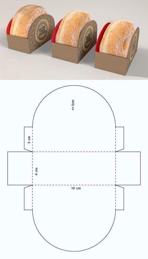 Hadiah Diy, Paper Box Template, Cardboard Box Crafts, Dessert Packaging, Packaging Template, Bakery Packaging, Seni Dan Kraf, Gift Box Template, Kraf Diy