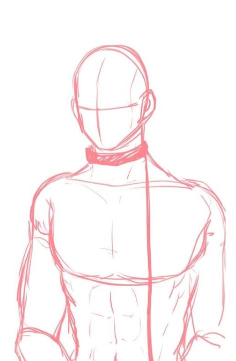 Drawing Poses Male, Drawing Anime Bodies, Male Art Reference, Drawing Body Poses, Body Base, Body Base Drawing, Drawing Bases, Body Reference Drawing, Body Pose Drawing