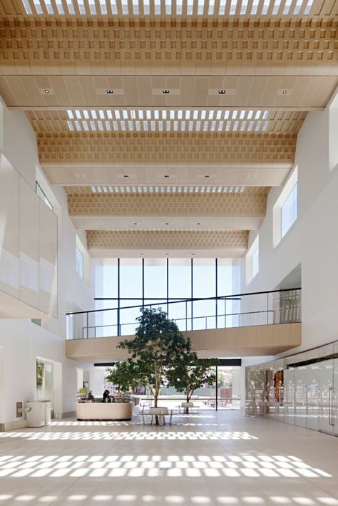 Hospital Design Architecture, Healthcare Interior Design, Modern Hospital, Lobby Interior Design, Hospital Architecture, Healthcare Architecture, Hospital Interior, Hospital Interior Design, Lobby Interior