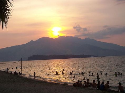 Sunset on the beach :"> (taken at Camayan Beach Resort, Subic Zambales) one of our destinations! Subic Zambales Beach, Zambales Beach, Sunset On The Beach, Bataan, Beach At Night, Teenage Dream, Beach Resort, Beach Resorts, Sunrise Sunset