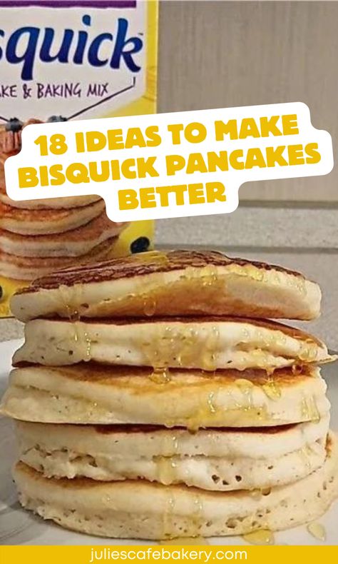 How To Make Bisquick Pancakes Better How To Make Bisquick Pancakes Better, Bisquick Oven Pancakes, Bus Quick Pancakes, Bisquick Recipes Pancakes, Best Bisquick Pancakes, Bisquick Pancakes Fluffy, Fluffy Bisquick Pancakes, Pancake Recipe Bisquick, Bisquick Buttermilk Pancakes