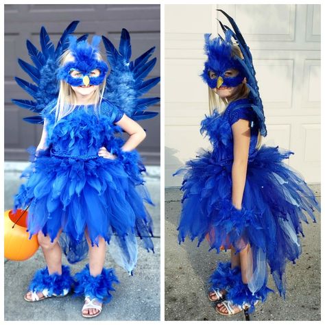 Blue Bird Costume, Bird Costume Kids, Owl Halloween Costumes, Lion King Costume, Twin Costumes, Alice Costume, Animal Halloween Costumes, Owl Costume, Diy Costumes Women