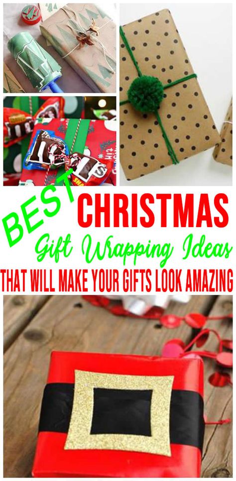 HO! HO! HO! Time to wrap those Christmas gifts! Here are some fun & easy DIY Christmas gift wrapping ideas! Christmas gift wrapping everyone will love. BEST Christmas gift wrapping for kids, teens, tweens & adults.Creative & unique gift wrapping ideas that are super cute and fun. Great DIY craft gift wrapping projects for the most AMAZING Christmas gifts to put under your tree. No need to spend a ton of money on wrapping presents - find budget friendly and cheap Christmas gift wrapping DIYs. Christmas Gift Wrapping Ideas, Amazing Christmas Gifts, Souvenir Jewelry, Teen Christmas Gifts, Easy Diy Christmas Gifts, Cheap Christmas Gifts, Gift Wrapping Ideas, Unique Gift Wrapping, Christmas Money